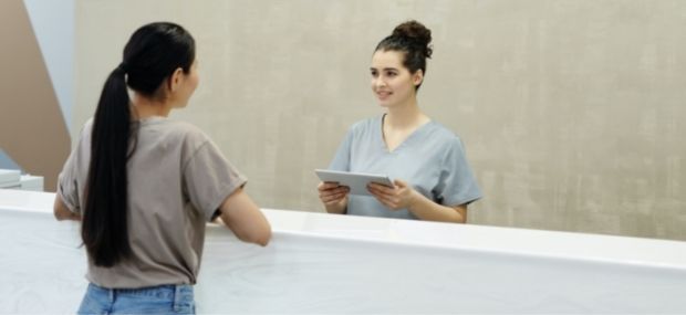 Students want to know how they can become medical receptionists in Australia.